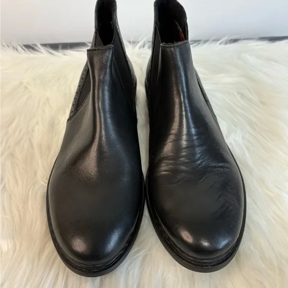 Rieker Women's Black Ankle Boots - Picture 1 of 8